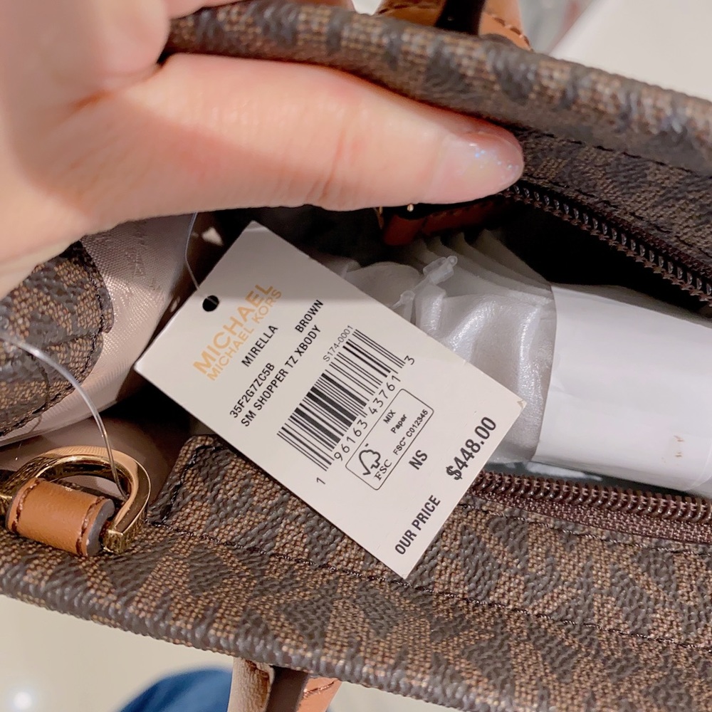 Michael Kors Mirella Small Logo Crossbody Bag - Picture 6 of 8